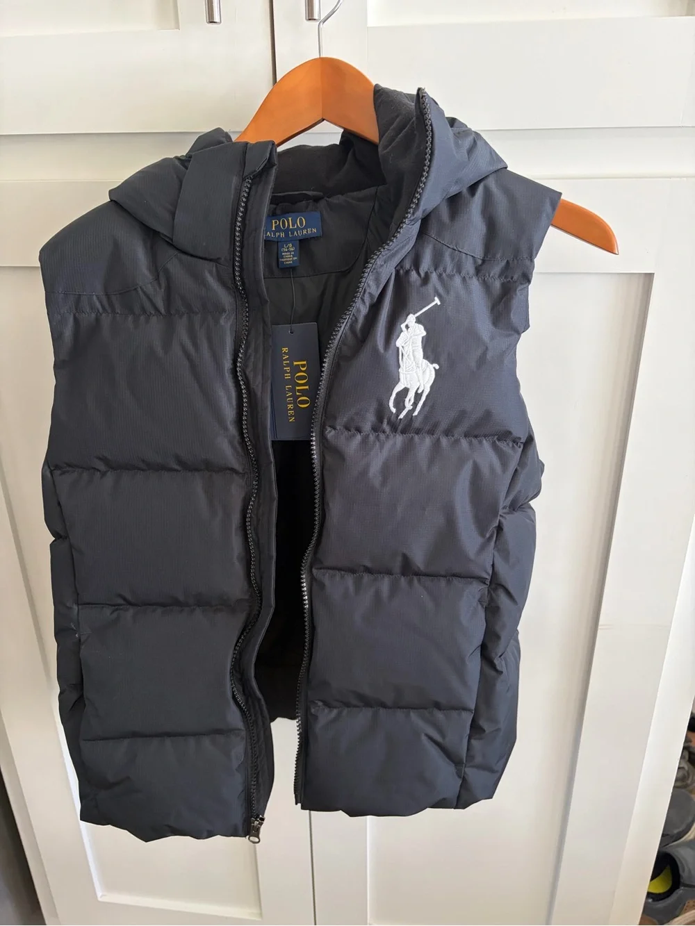 Polo by Ralph Lauren Black Puffer Vest